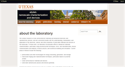 Desktop Screenshot of etylab.ece.utexas.edu