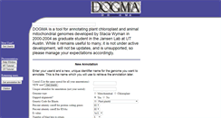 Desktop Screenshot of dogma.ccbb.utexas.edu