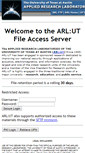 Mobile Screenshot of ftp.arlut.utexas.edu