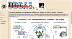 Desktop Screenshot of dddas.ices.utexas.edu