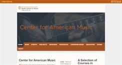 Desktop Screenshot of cam.music.utexas.edu