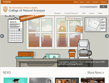 Tablet Screenshot of cns.utexas.edu