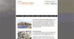 Desktop Screenshot of lase.mer.utexas.edu