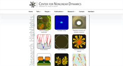 Desktop Screenshot of chaos.utexas.edu