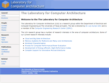 Tablet Screenshot of lca.ece.utexas.edu