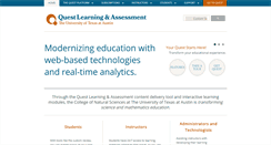 Desktop Screenshot of getquest.cns.utexas.edu