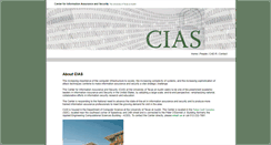 Desktop Screenshot of cias.utexas.edu