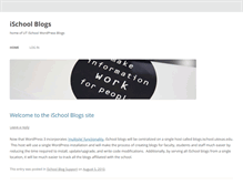 Tablet Screenshot of blogs.ischool.utexas.edu