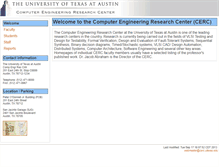 Tablet Screenshot of cerc.utexas.edu