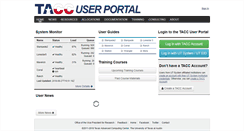 Desktop Screenshot of portal.tacc.utexas.edu