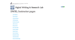 Desktop Screenshot of instructors.dwrl.utexas.edu