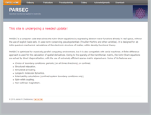 Tablet Screenshot of parsec.ices.utexas.edu
